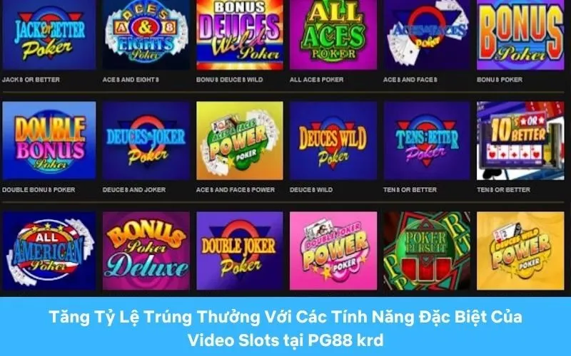 Khám Phá Kho Game Video Slots Đa Dạng tại PG88 krd